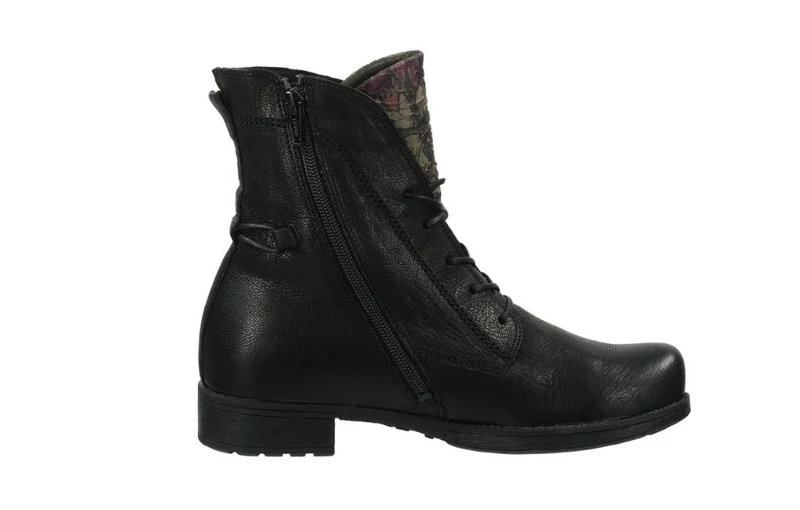 Think Schnür-Stiefeletten schwarz