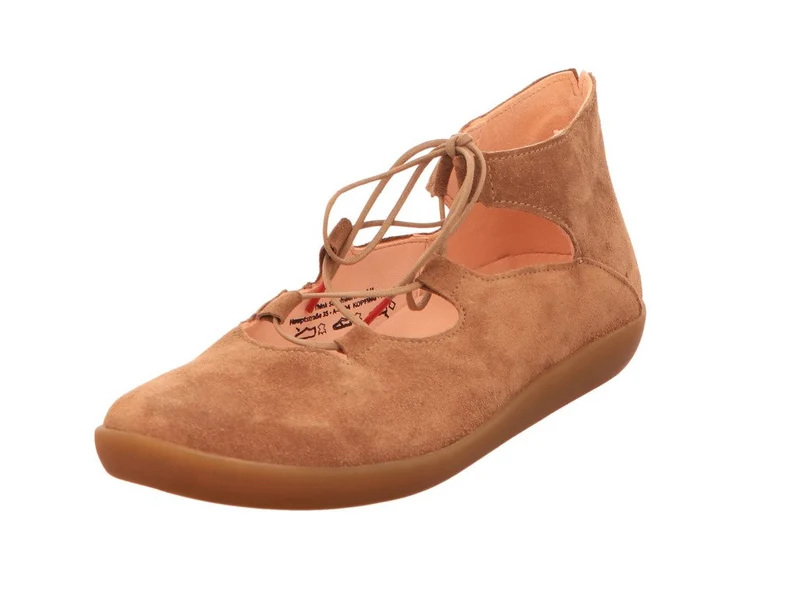 Think Halbschuhe cognac