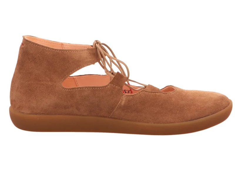 Think Halbschuhe cognac