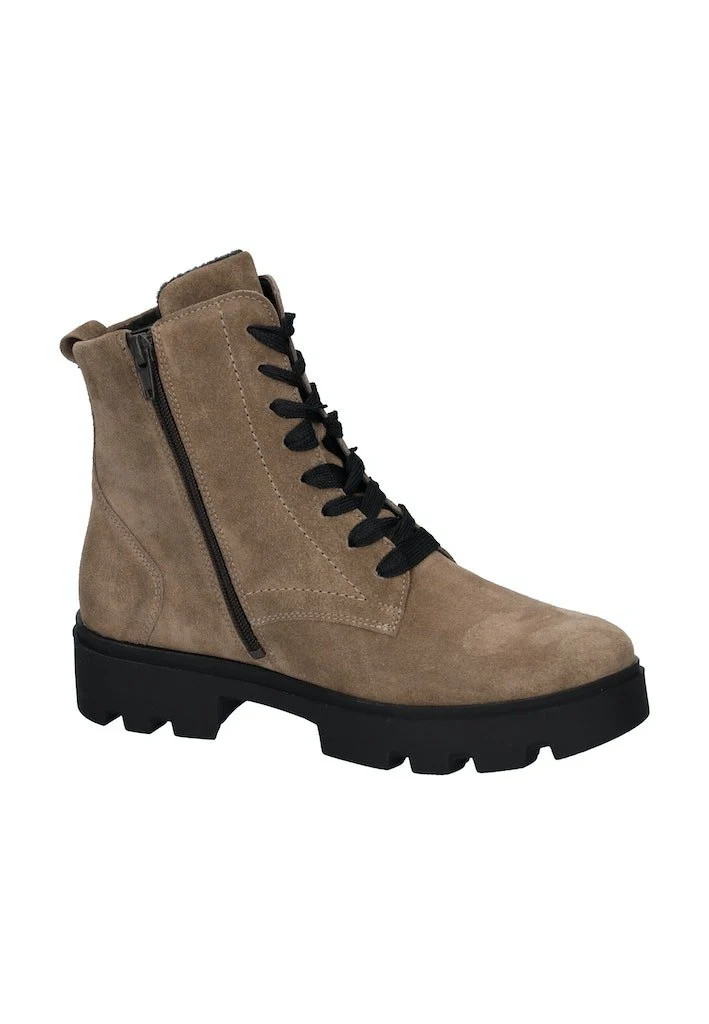 Waldläufer Schnür-Stiefeletten beige