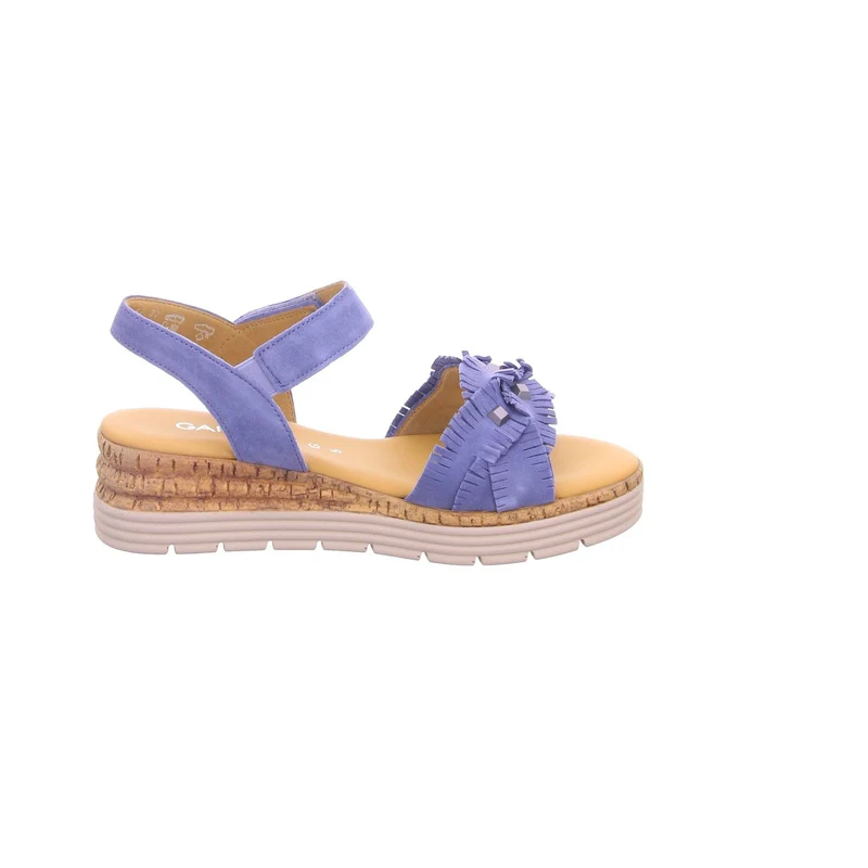 Gabor Plateau Sandalen himmelblau