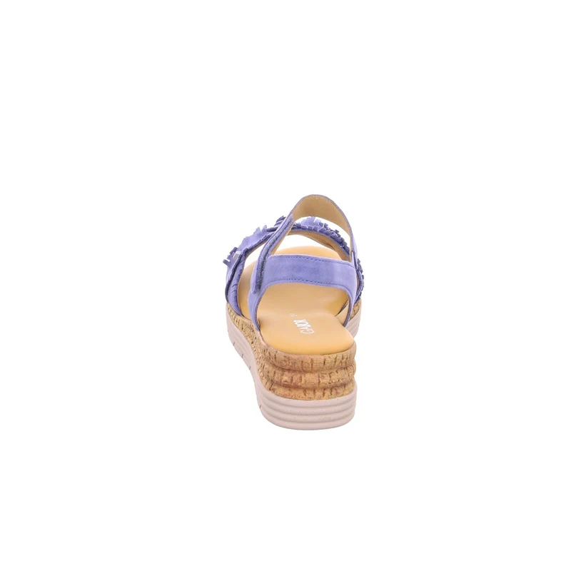 Gabor Plateau Sandalen himmelblau
