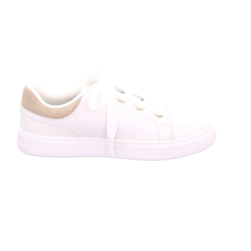 Tommy Hilfiger Freizeit Schnürer Damen Weiß