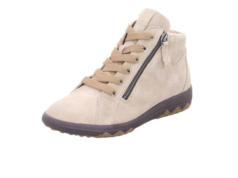 Waldläufer Schnür Stiefeletten Beige