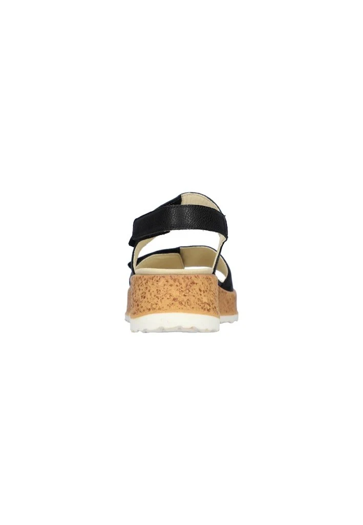 Waldläufer Komfort Sandalen schwarz