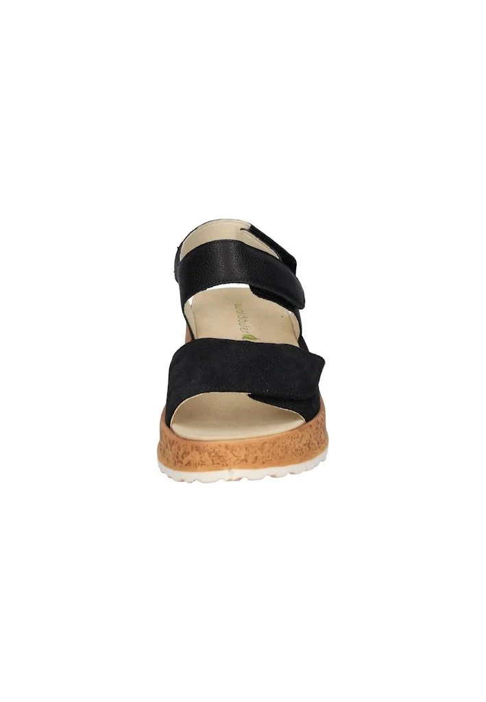 Waldläufer Komfort Sandalen schwarz