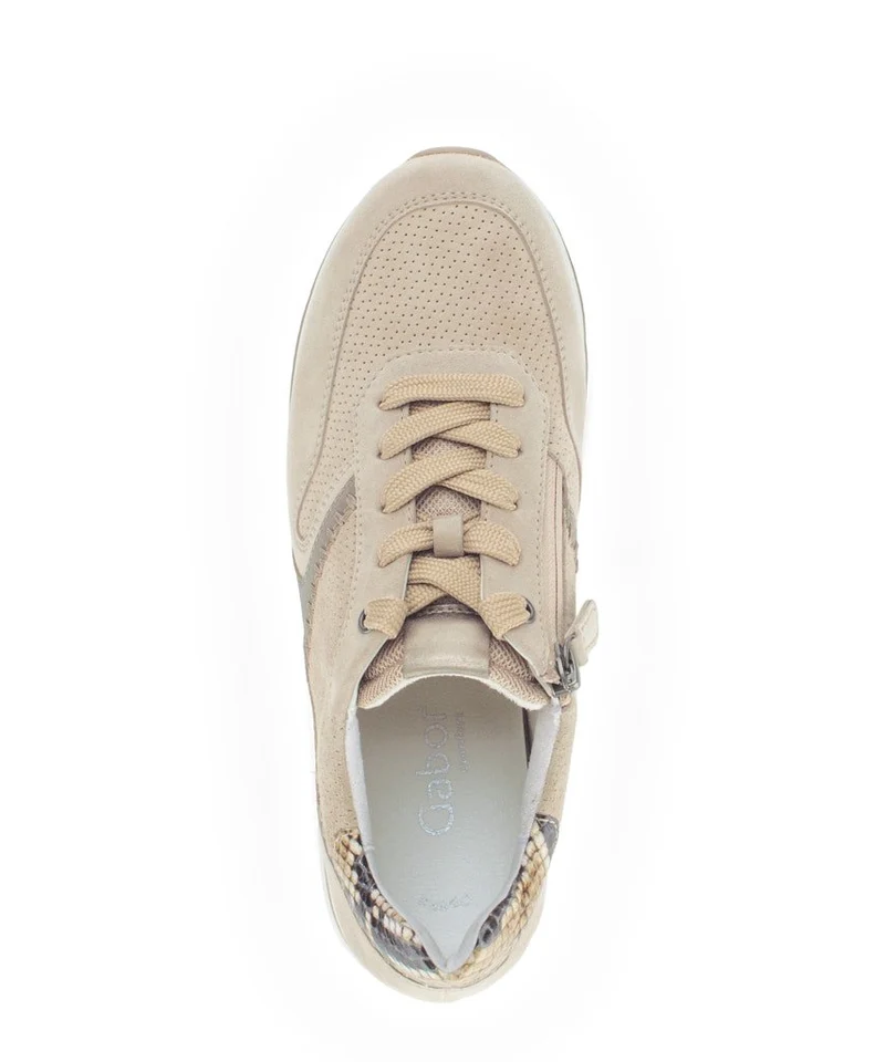 Gabor Schnürschuh Beige