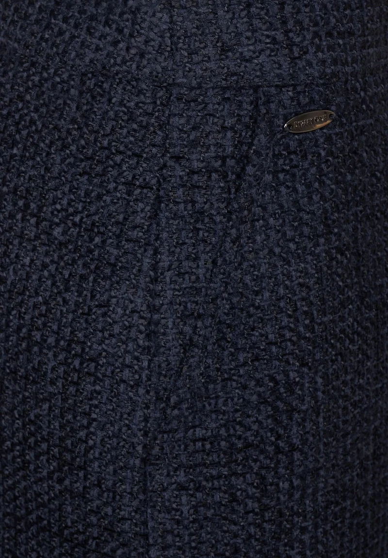 Street One Faltenrock blau