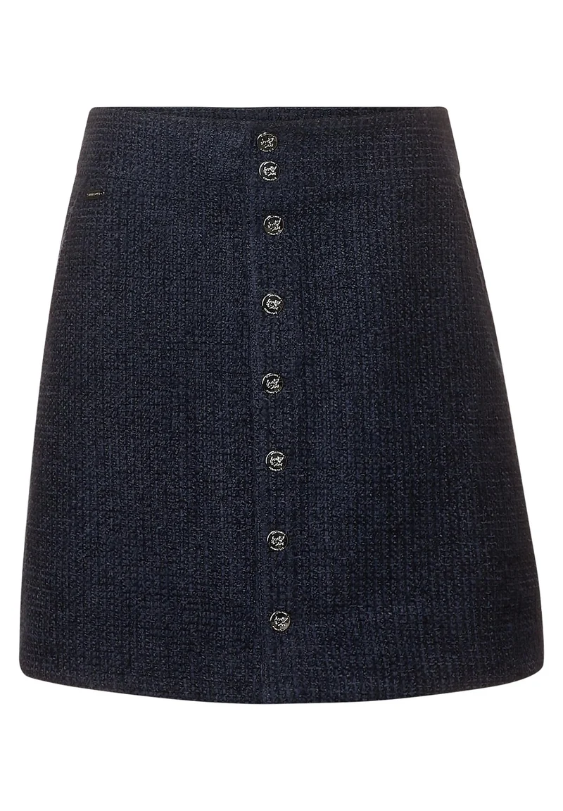 Street One Faltenrock blau