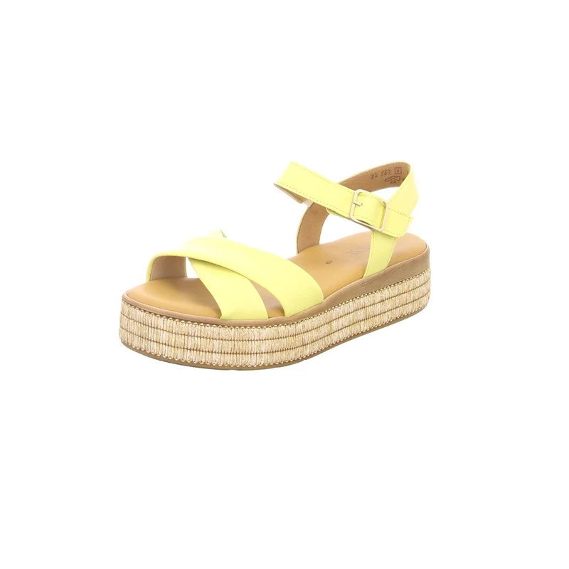 Gabor Riemchen Sandalen gelb