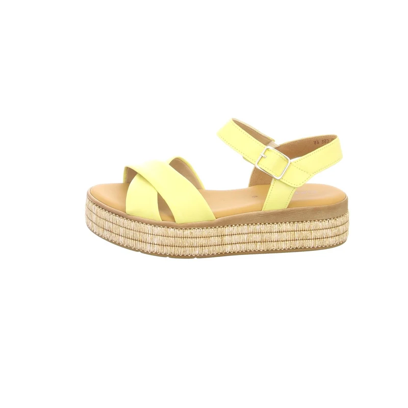 Gabor Riemchen Sandalen gelb