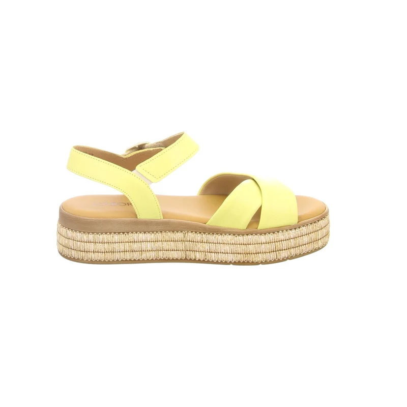Gabor Riemchen Sandalen gelb