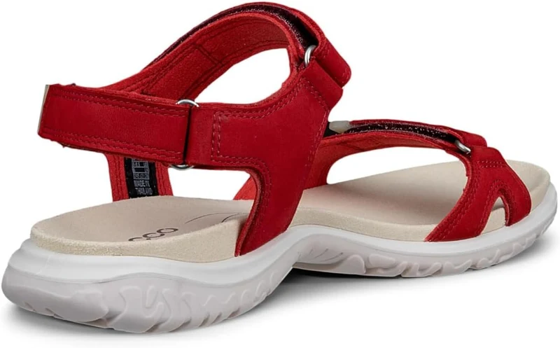 Ecco Riemchen Sandalen Rot