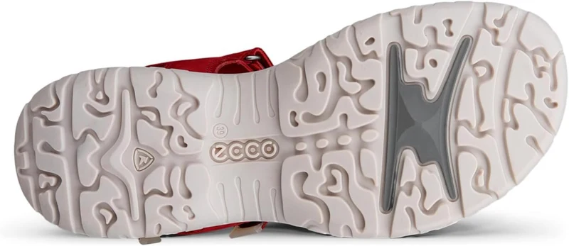 Ecco Riemchen Sandalen Rot
