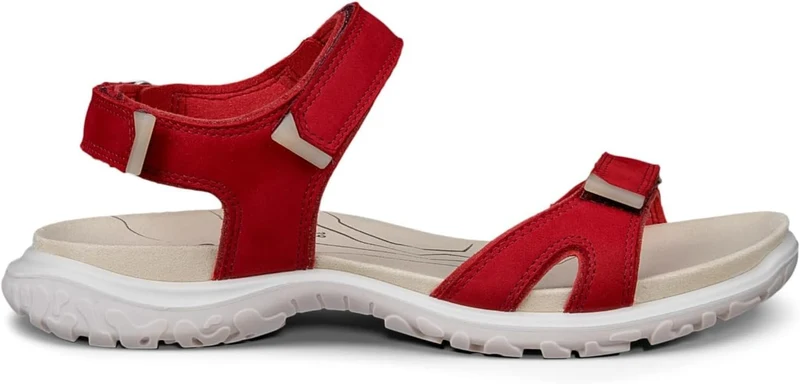 Ecco Riemchen Sandalen Rot