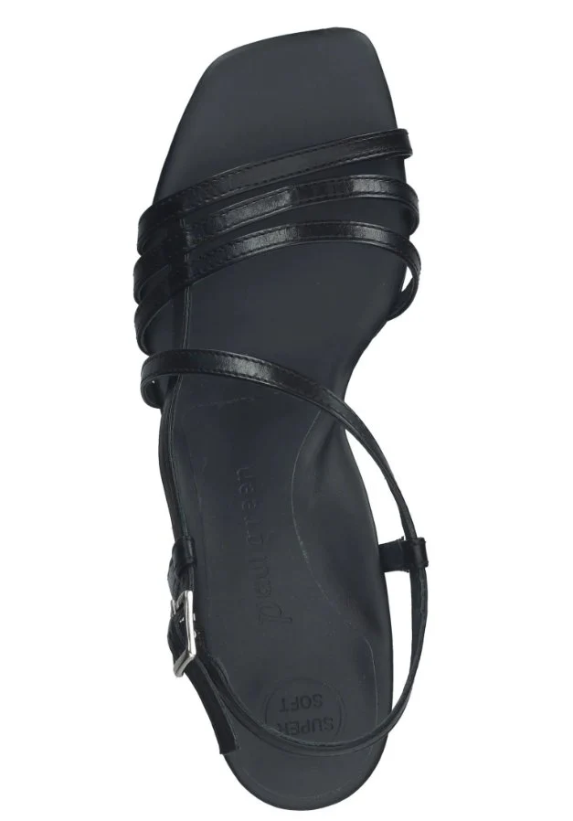 Paul Green Riemchen Sandalen schwarz