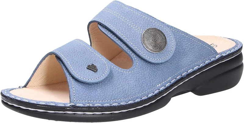Finn Comfort Pantoletten Hellblau