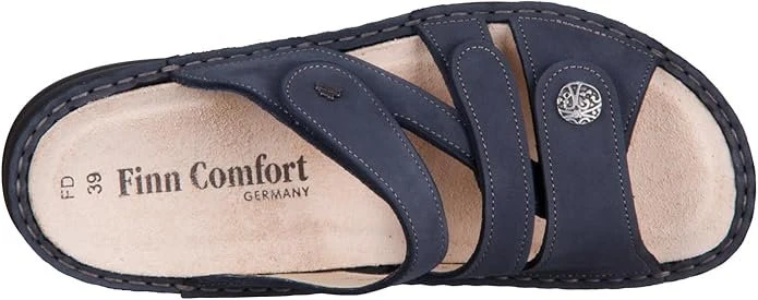 Finn Comfort Pantoletten marineblau