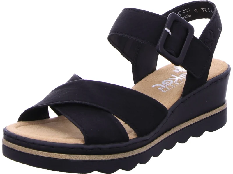 Rieker Sandalen schwarz