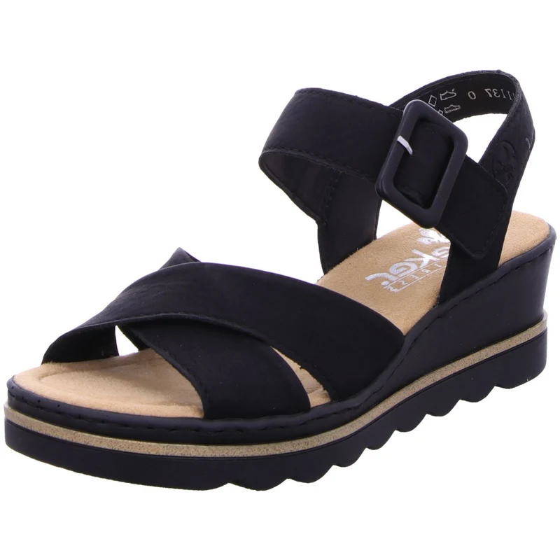 Rieker Sandalen schwarz