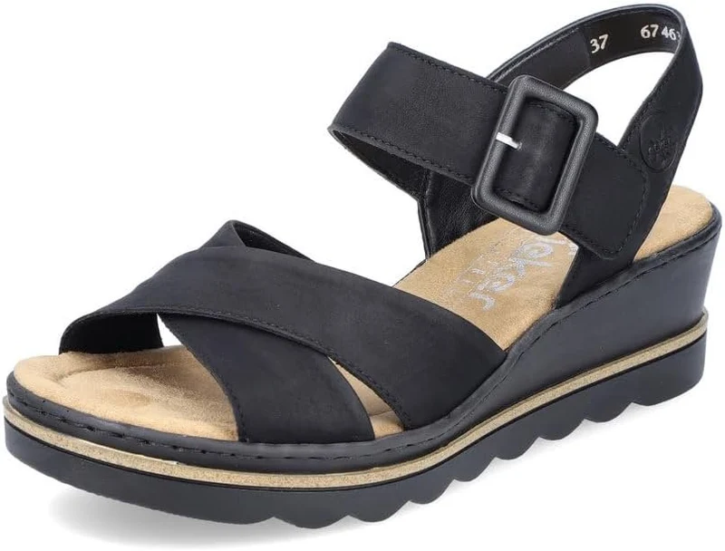 Rieker Sandalen schwarz