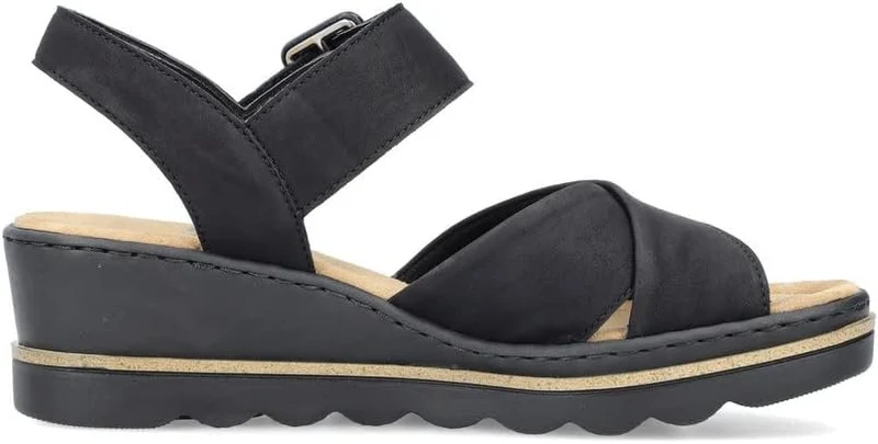 Rieker Sandalen schwarz