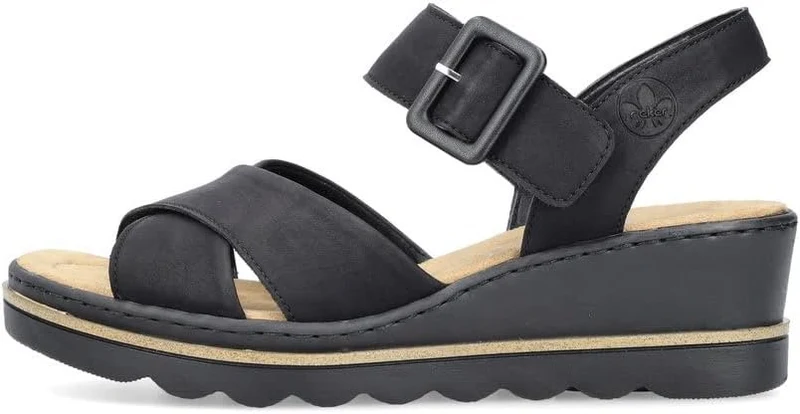 Rieker Sandalen schwarz