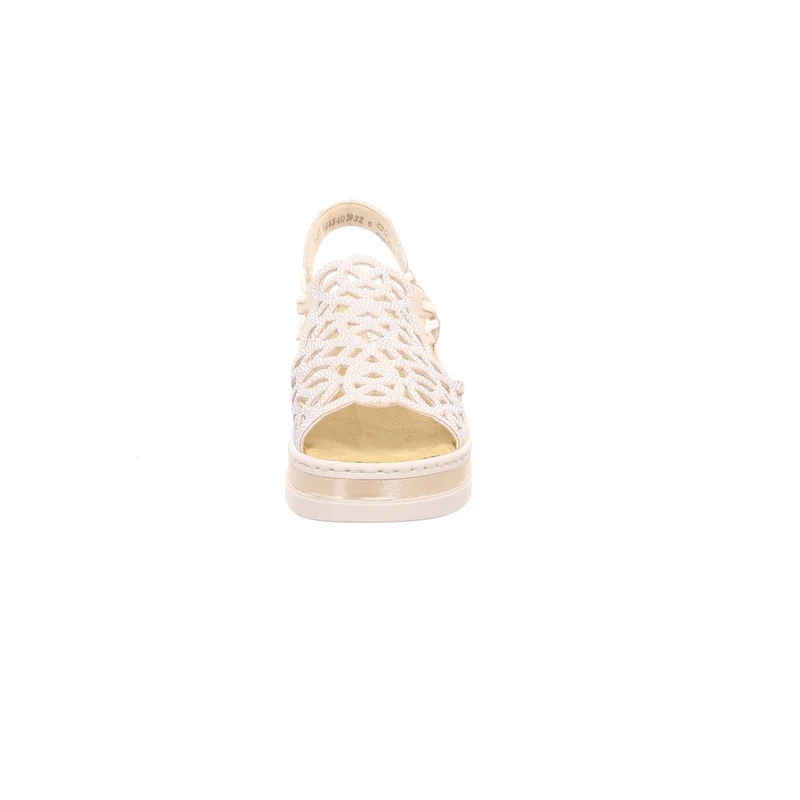 Rieker Keilsandalen beige