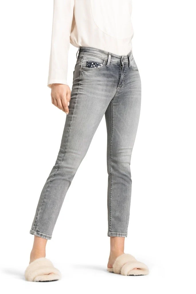 Cambio Jeans Grau