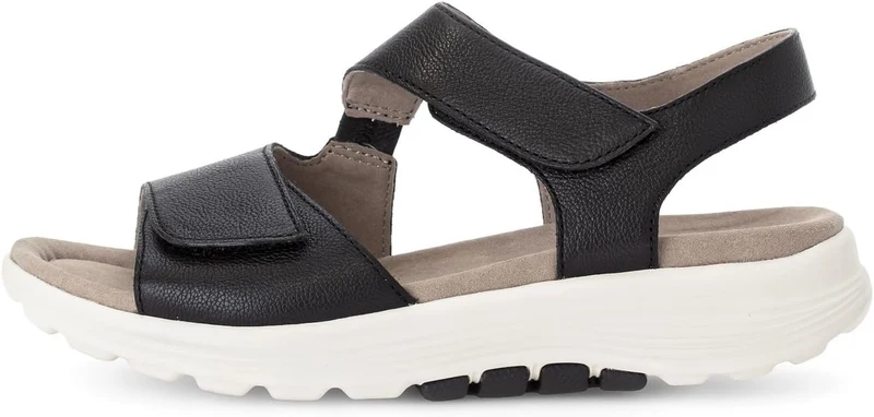 Rollingsoft Sandale Schwarz