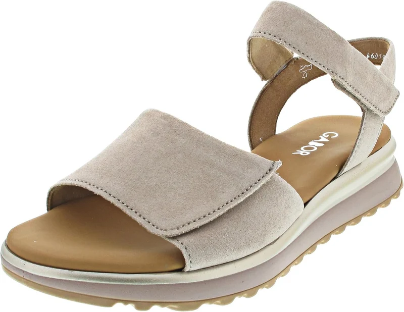 Gabor Plateau Sandalen beige