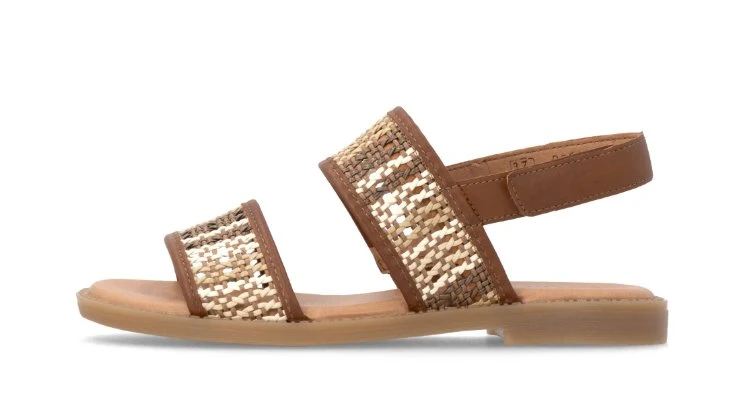 Remonte Riemchen Sandalen braun