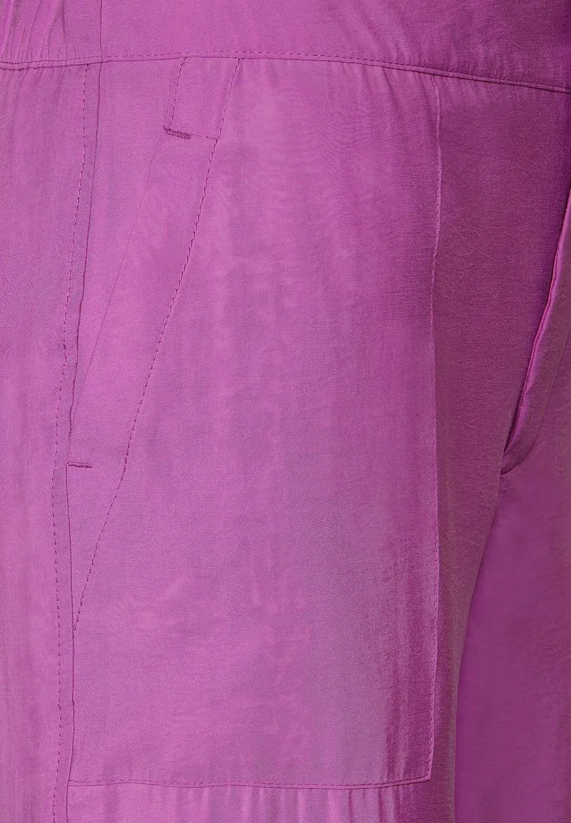 Stoffhosen lila
