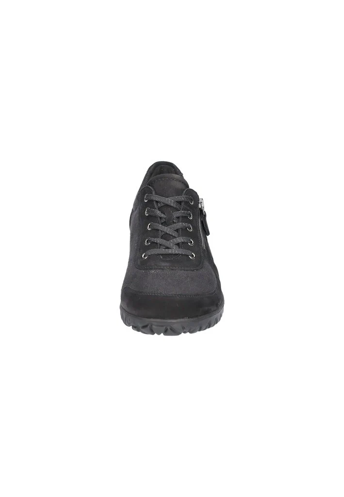 Waldläufer Havy Schnürschuh Schwarz