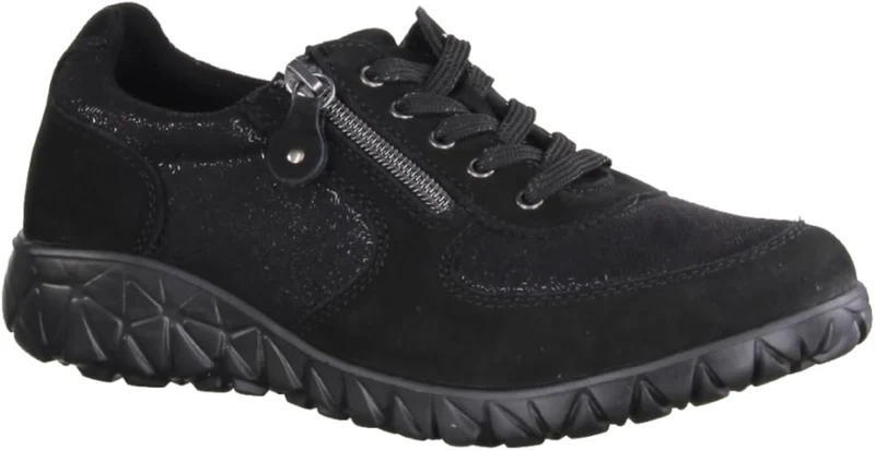 Waldläufer Havy Schnürschuh Schwarz
