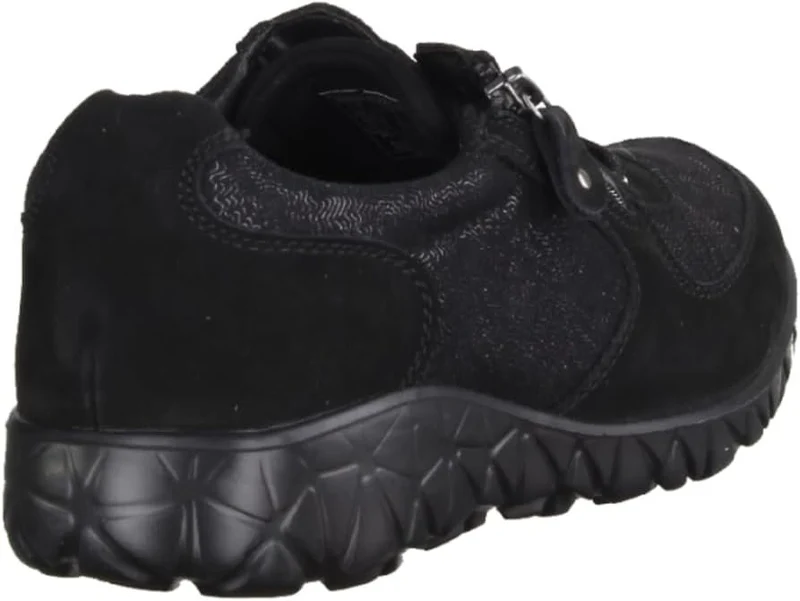 Waldläufer Havy Schnürschuh Schwarz