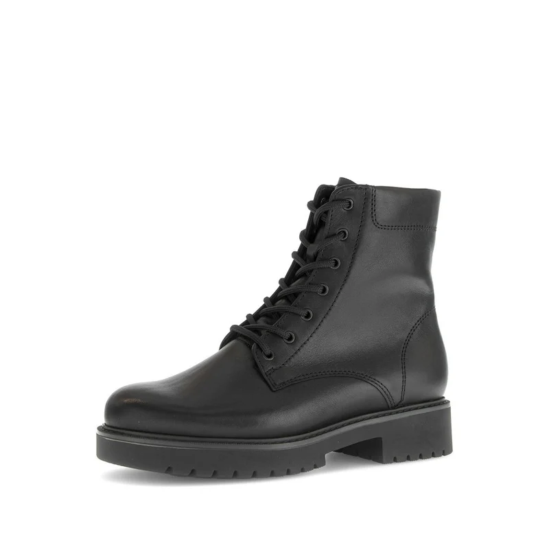 Gabor Schnür-Stiefeletten schwarz
