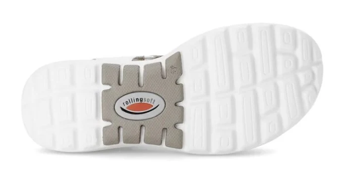 Rollingsoft Sandale Weiß
