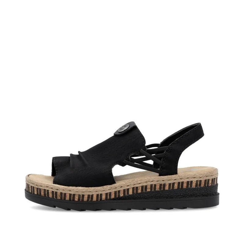 Reginerate Sandalen Schwarz