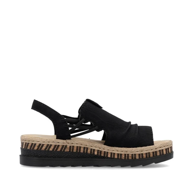 Reginerate Sandalen Schwarz