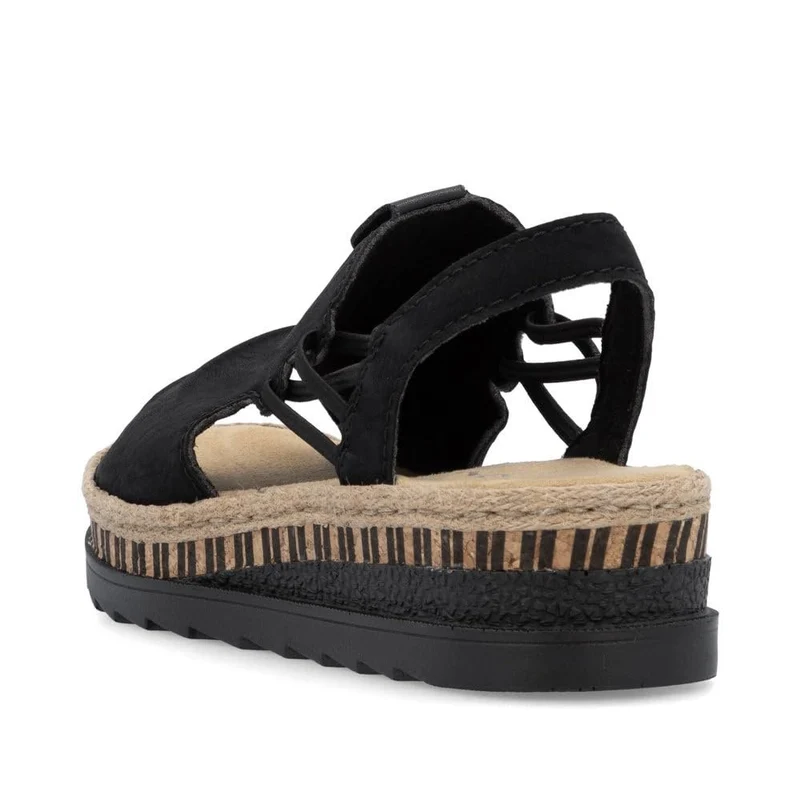 Reginerate Sandalen Schwarz