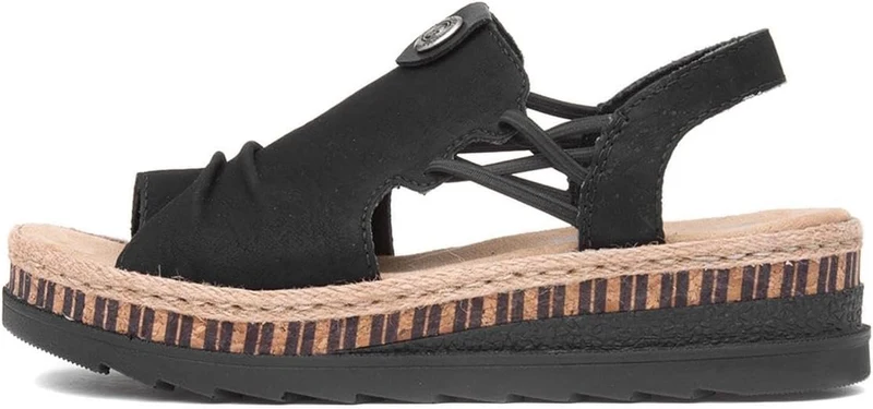Reginerate Sandalen Schwarz