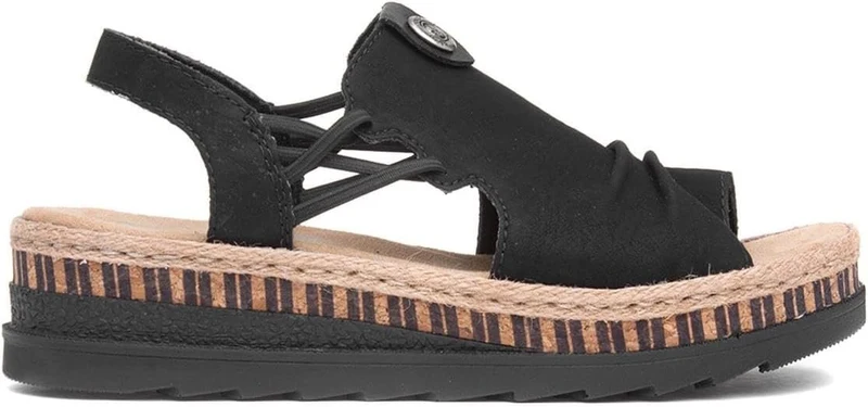 Reginerate Sandalen Schwarz
