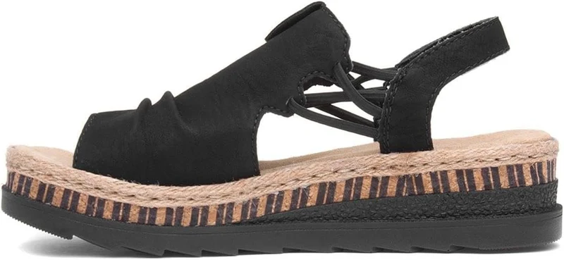 Reginerate Sandalen Schwarz
