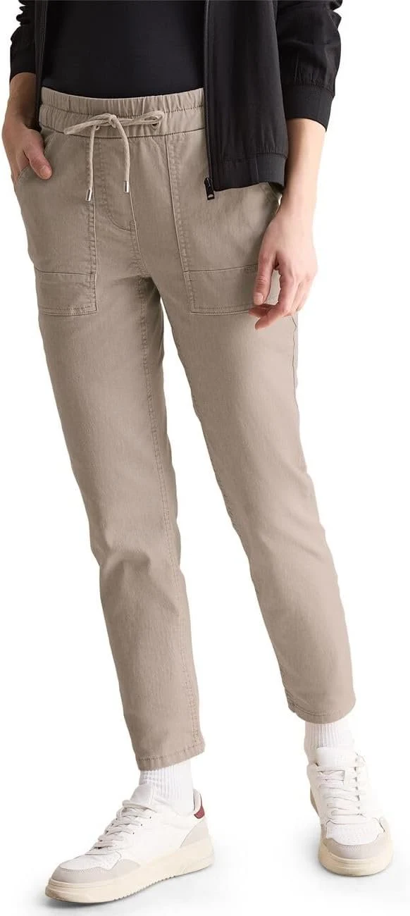 Cecil Stoffhose Hellbraun