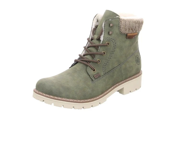 Rieker Schnür-Stiefeletten khaki