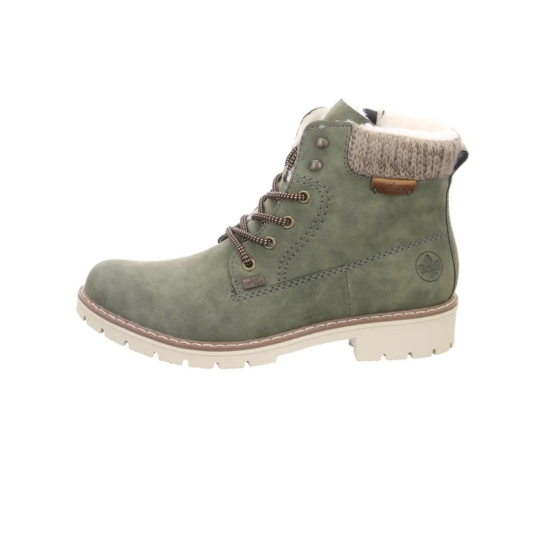 Rieker Schnür-Stiefeletten khaki