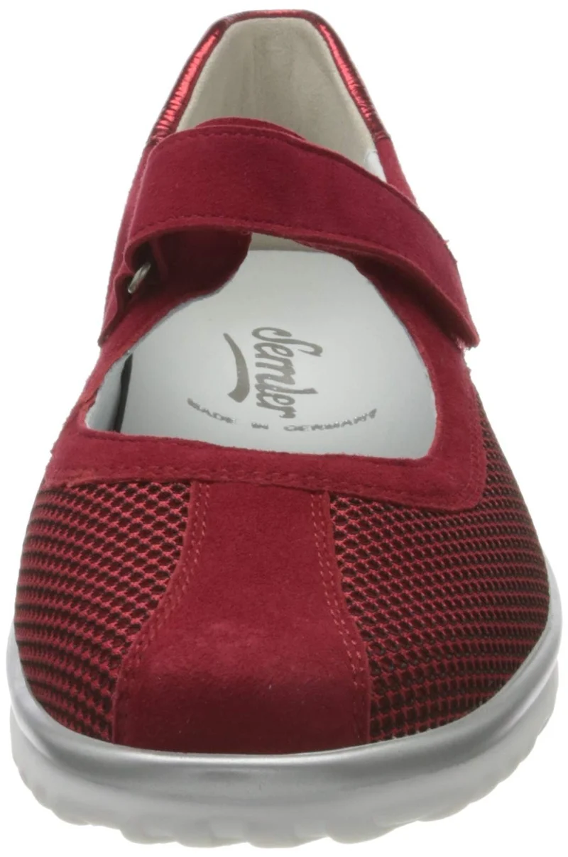 Solidus Sportliche Slipper rot