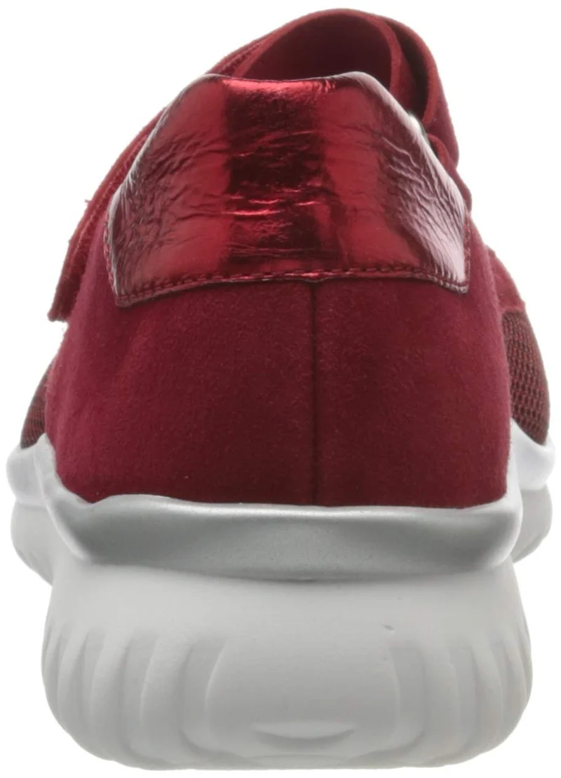 Solidus Sportliche Slipper rot
