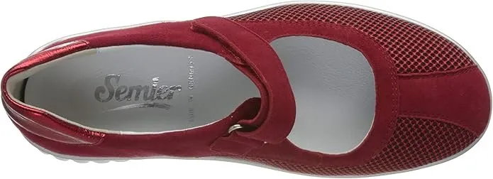 Solidus Sportliche Slipper rot